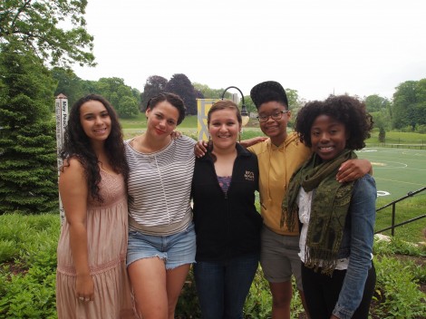 Rachel Weissler, Maria Morrero, Lucy Carreno-Roca, Rochelle Waite and Kat Abraham
