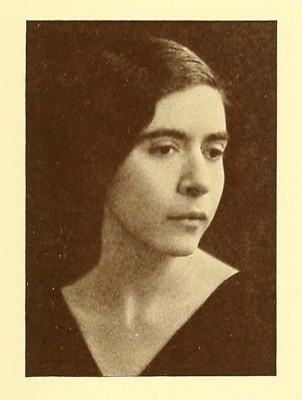 Enid Cook, Bryn Mawr College class of 1931, in her senior yearbook picture. 